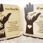 Trofeu din lemn "Tata"