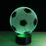Lampa trofeu acril "Minge de fotbal"
