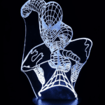 Lampa trofeu acril "Spiderman"