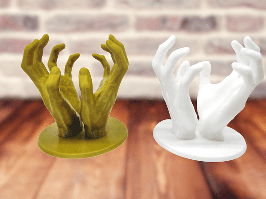 Blank pentru decoratiuni "2 maini", plastic, printat 3D