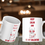 Cană personalizată cu alpaca "Keep Calm"