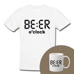 "Beer o'clock" Set Personalizat – Tricou + Cană