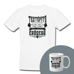 "Testépítő vagyok" Set Personalizat – Tricou + Cană