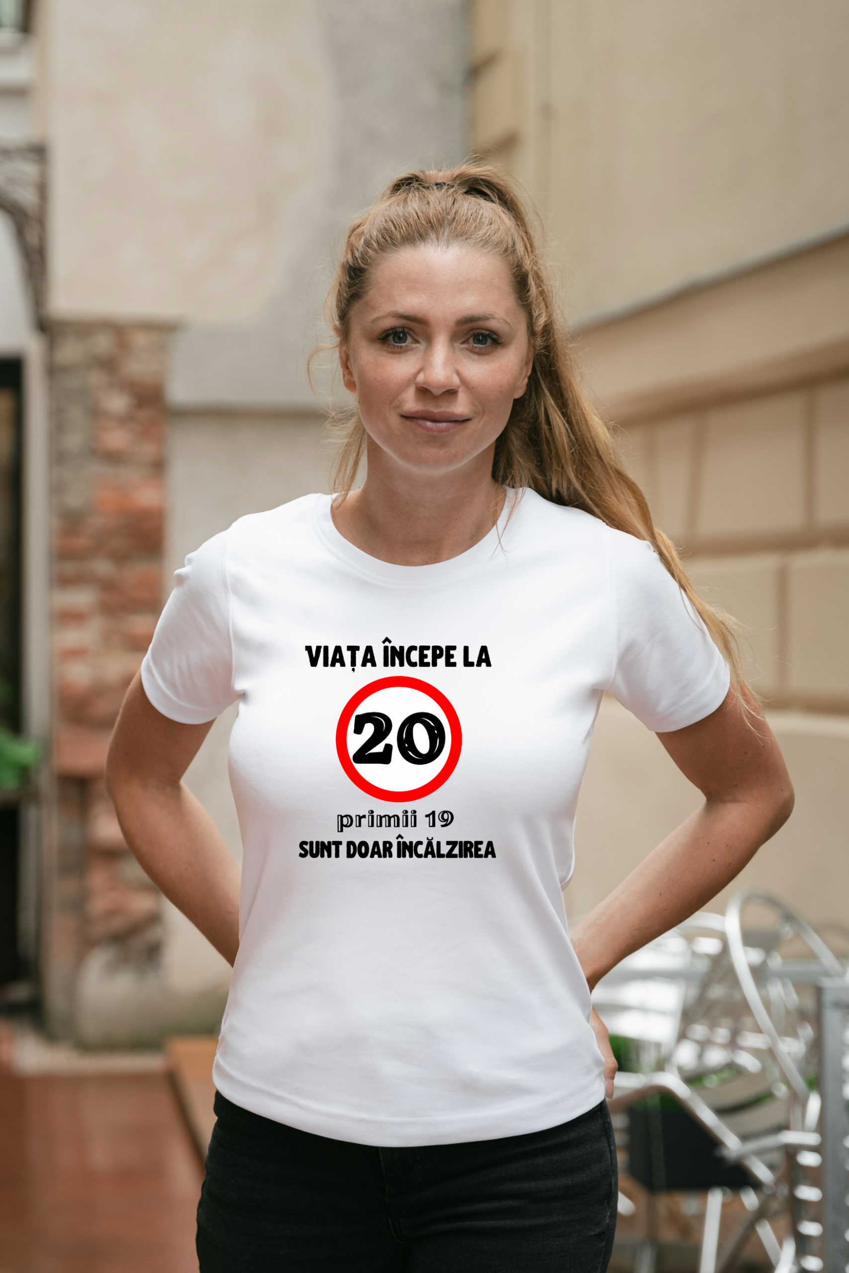 Tricou - Viata incepe de la 20 de ani - imagine 3